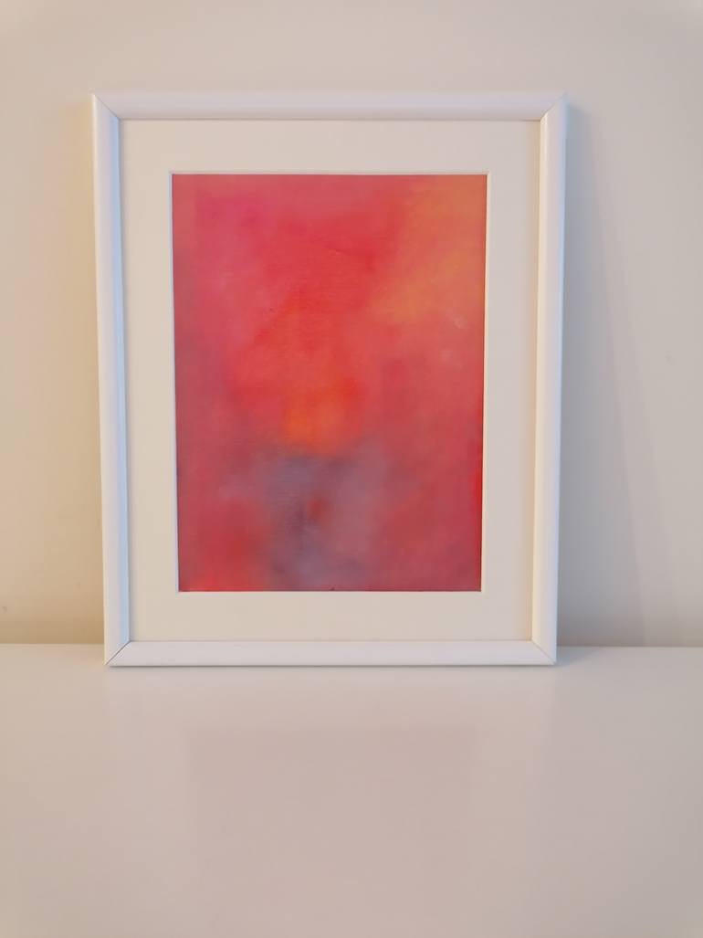 Original Abstract Expressionism Abstract Painting by Marta Zamarska