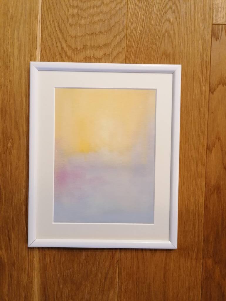 Original Abstract Expressionism Abstract Painting by Marta Zamarska