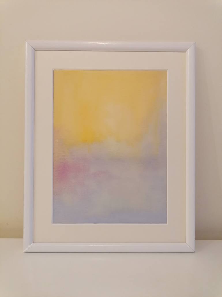 Original Abstract Expressionism Abstract Painting by Marta Zamarska