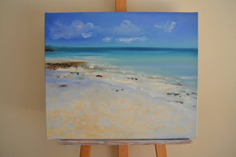 Original Seascape Painting by Marta Zamarska