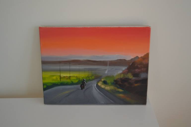 Original Impressionism Landscape Painting by Marta Zamarska