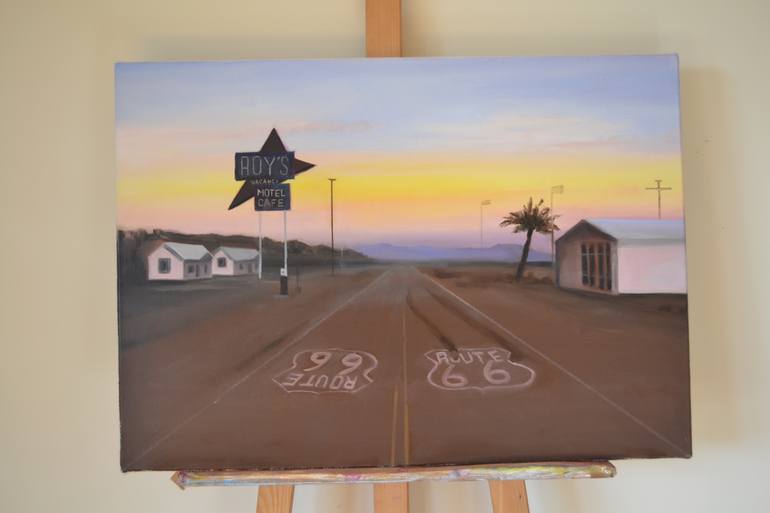 Original Impressionism Landscape Painting by Marta Zamarska