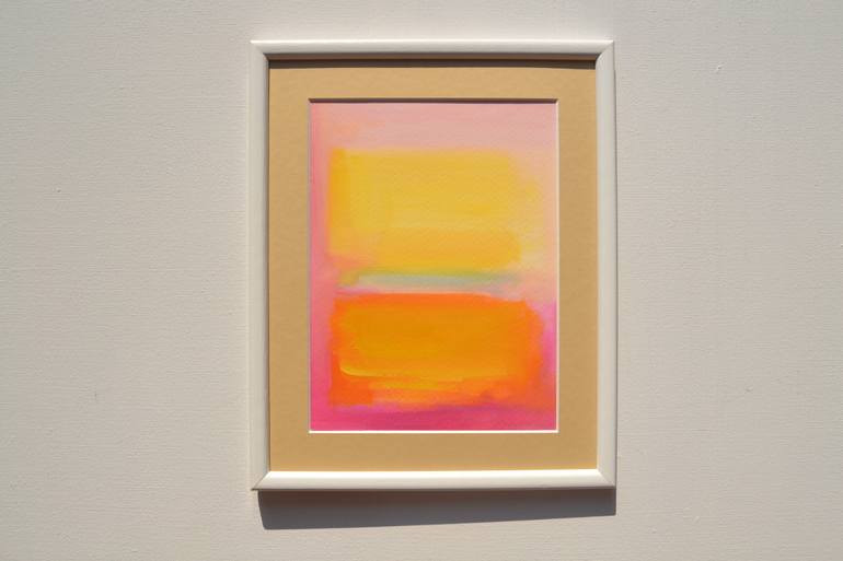 Original Abstract Expressionism Abstract Painting by Marta Zamarska