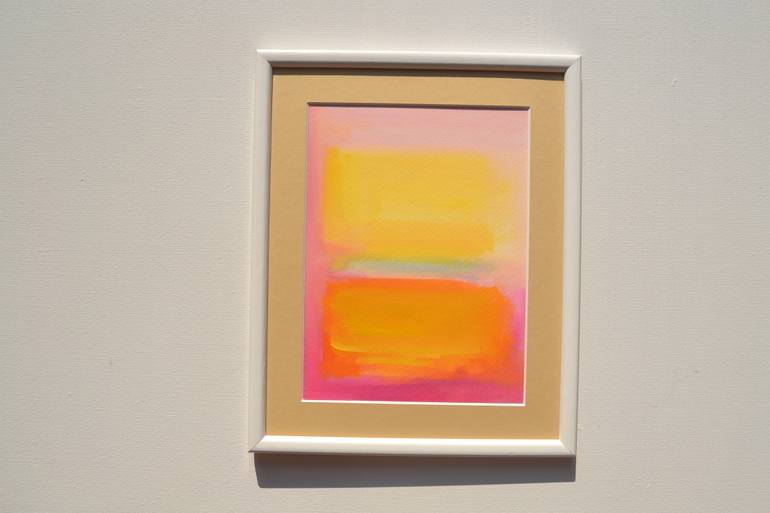 Original Abstract Expressionism Abstract Painting by Marta Zamarska