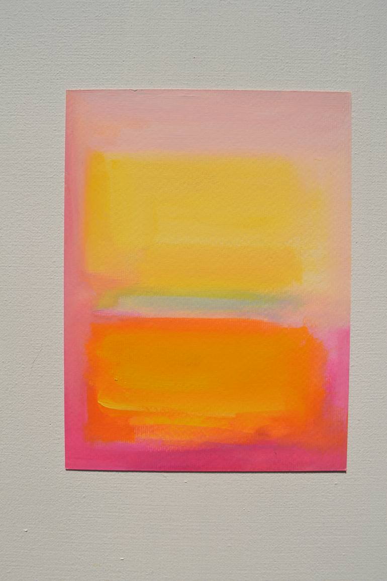 Original Abstract Expressionism Abstract Painting by Marta Zamarska