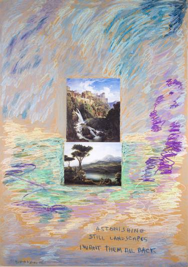 Print of Landscape Paintings by mara montanari
