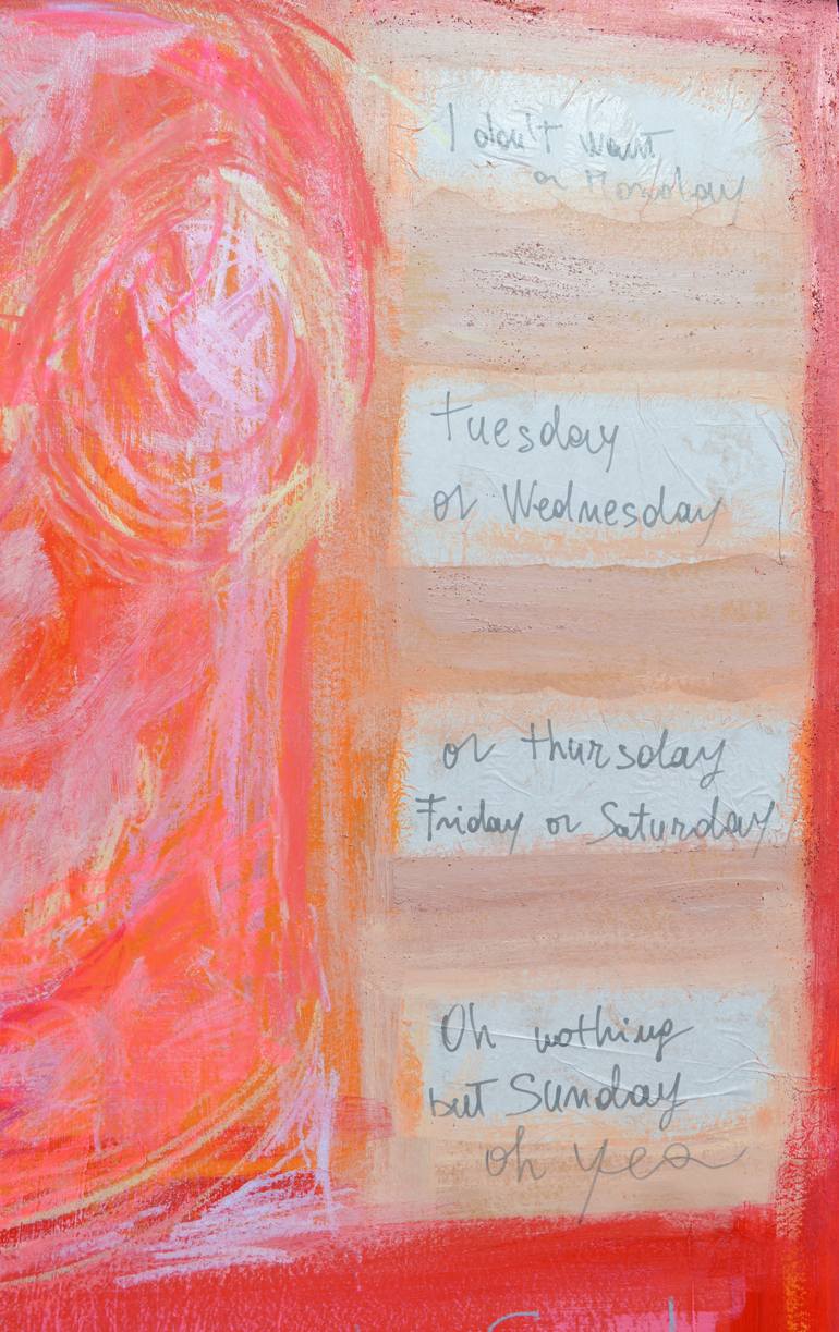 Original Abstract Expressionism Abstract Painting by Mara Montanari