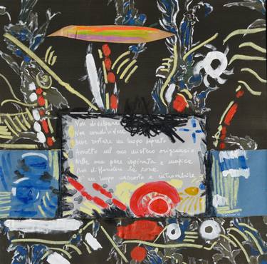 Print of Abstract Collage by mara montanari