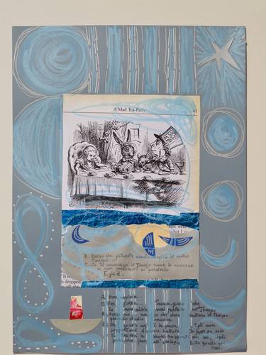 Original Conceptual Fantasy Collage by Mara Montanari