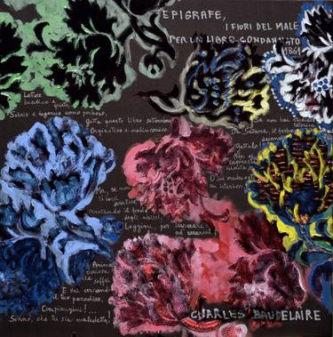 Print of Conceptual Floral Collage by mara montanari