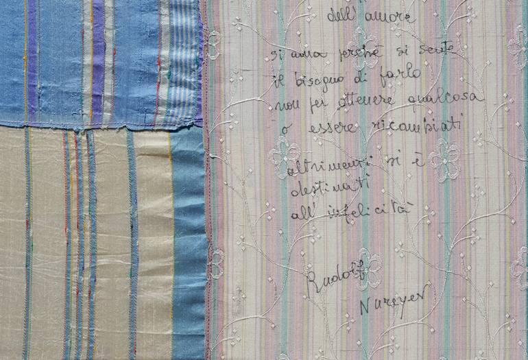 Original Contemporary Patterns Collage by Mara Montanari