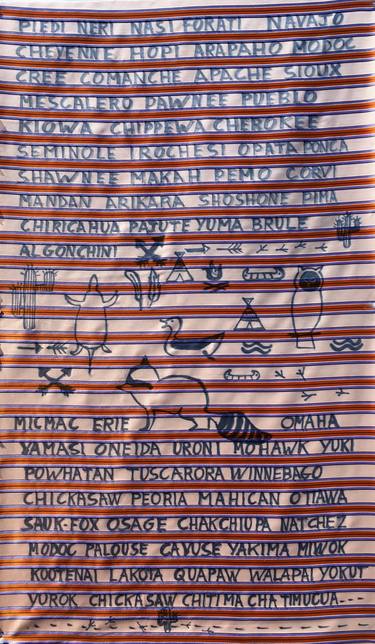 Print of Conceptual Calligraphy Paintings by mara montanari