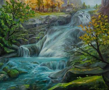 Original Impressionism Nature Paintings by Marco Busoni