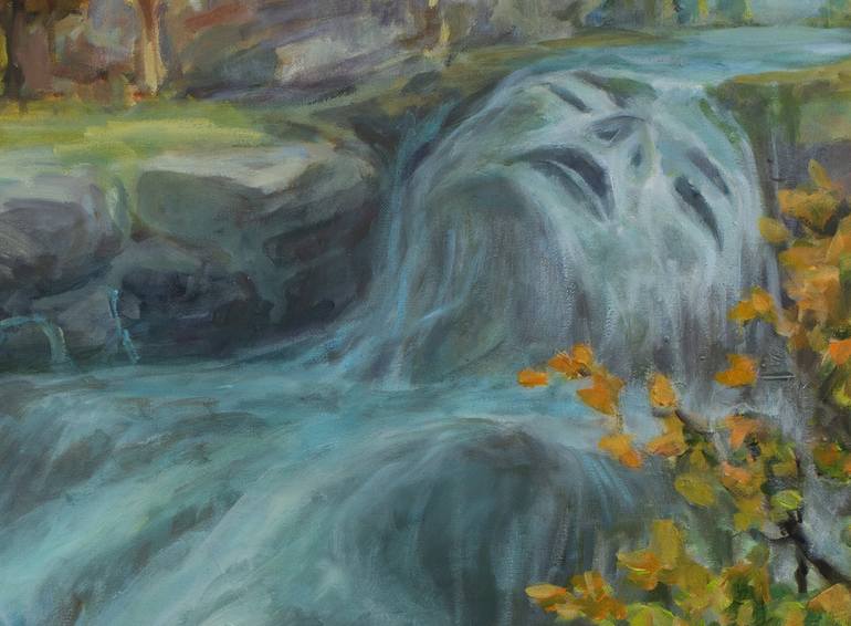 Original Impressionism Nature Painting by Marco Busoni
