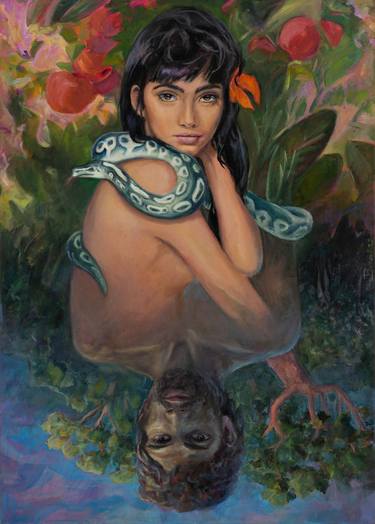 Saatchi Art Artist Marco Busoni; Paintings, “Eve and Adam” #art