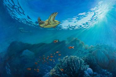 Original Figurative Seascape Painting by Marco Busoni