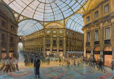Print of Impressionism Places Paintings by Marco Busoni