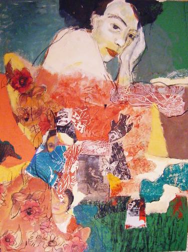 Print of Figurative People Collage by Fotini Hamidieli Martou