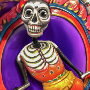 Day of the Dead Doll #5 thumb