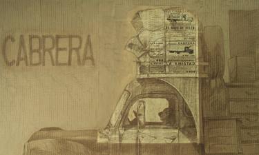 Original Documentary Transportation Drawings by Alejandro Reyes Andreu