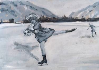 Original Sports Paintings by A E Green