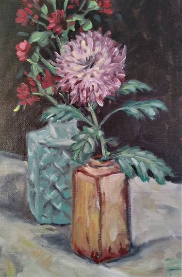 Original Still Life Paintings by A E Green