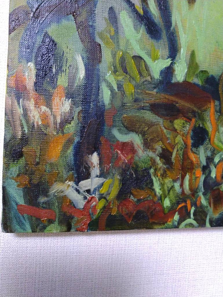 Original Fine Art Landscape Painting by A E Green