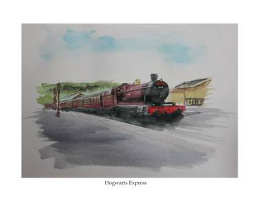 Print of Transportation Paintings by Roger Lighterness