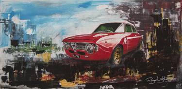 Saatchi Art Artist Roger Lighterness; Paintings, “1970 Alfa Romeo GTA” #art