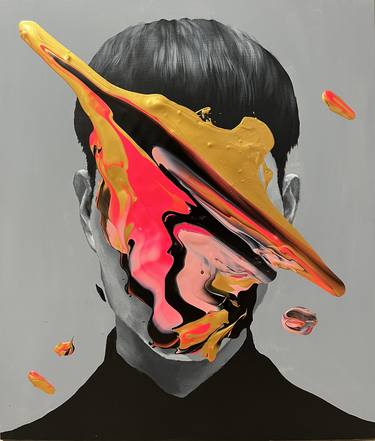 Original Abstract Portrait Paintings by Cheolhee Lim