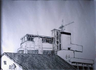 Original Realism Architecture Drawings by Gao Cheng