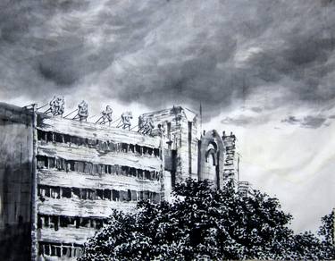 Print of Architecture Drawings by Gao Cheng