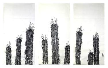Original Architecture Paintings by Gao Cheng
