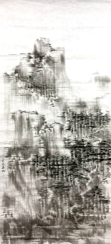 Original Landscape Drawings by Gao Cheng