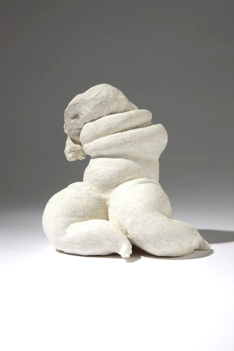 Original Abstract Body Sculpture by Brigitte Saugstad