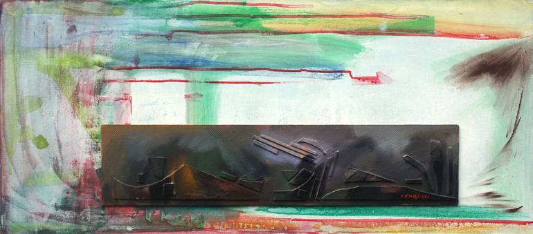 Original Abstract Expressionism Abstract Paintings by Tudor Fabian