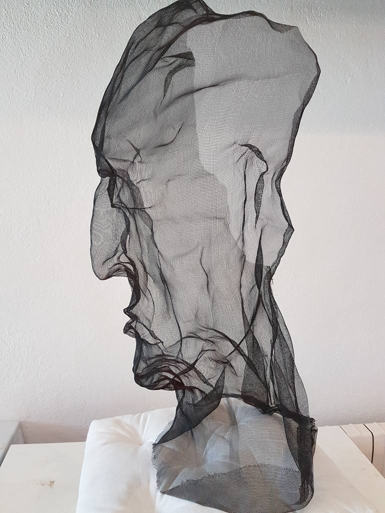 Original Mortality Sculpture by Manuel Alonso