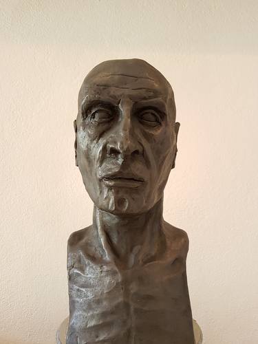 Original Men Sculpture by Manuel Alonso