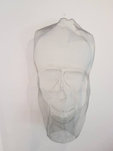 Original Mortality Sculpture by Manuel Alonso