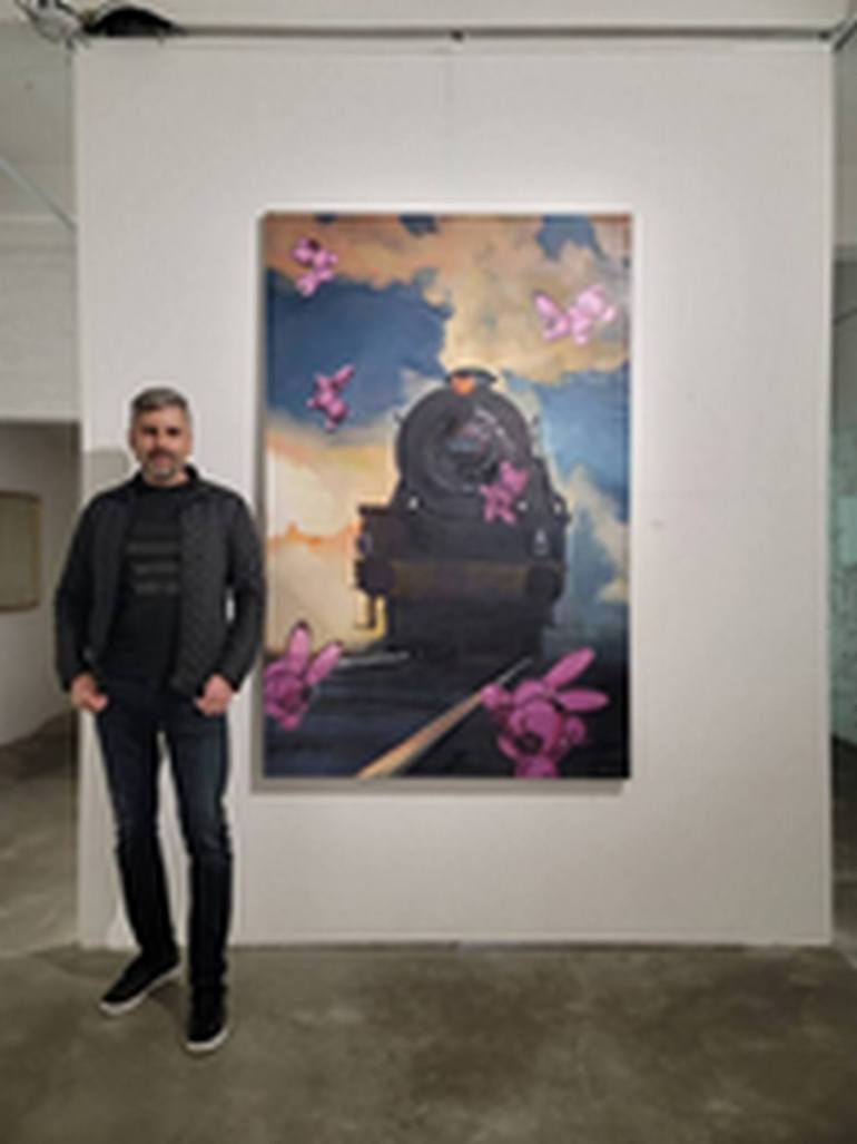 Original Contemporary Transportation Painting by Igor Konovalov