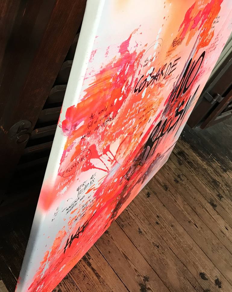 Original Fine Art Abstract Painting by Dana Kathy