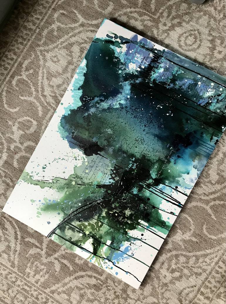 Original fine art Abstract Painting by Dana Kathy