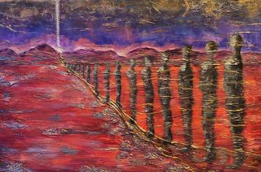 Original Contemporary Abstract Mixed Media by Sheron Smith
