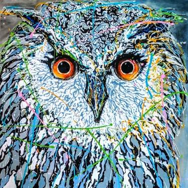 Saatchi Art Artist Deb Massa; Paintings, “Owl” #art