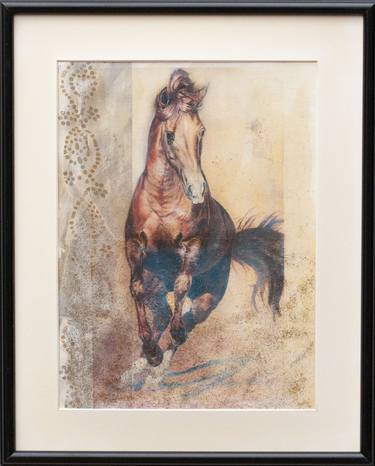 Original Fine Art Horse Paintings by Dace Strausa