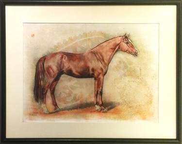 Original Horse Paintings by Dace Strausa