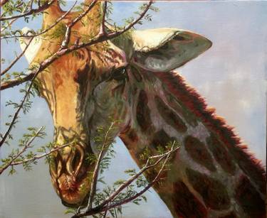Print of Fine Art Animal Paintings by Dace Strausa