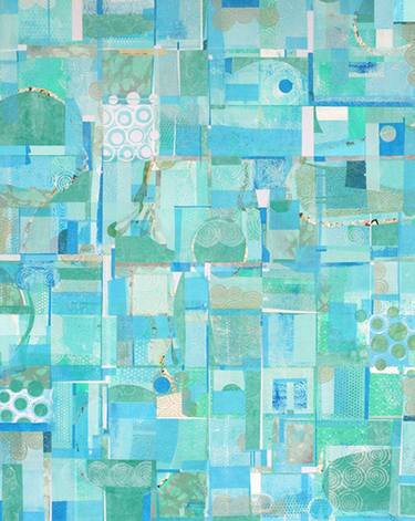 Print of Abstract Expressionism Nature Collage by Holly Savas