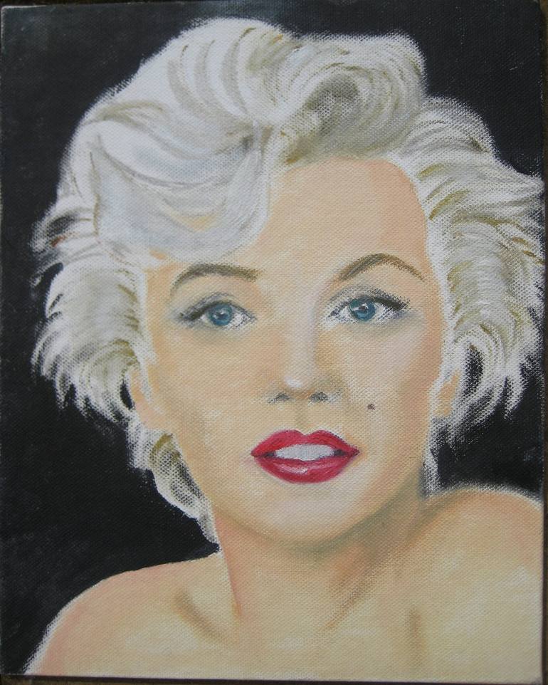 MARILYN Painting by gaynor lester | Saatchi Art