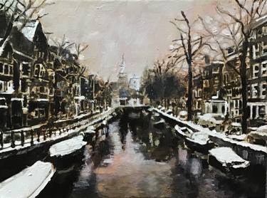 Snowy Amsterdam thumb
